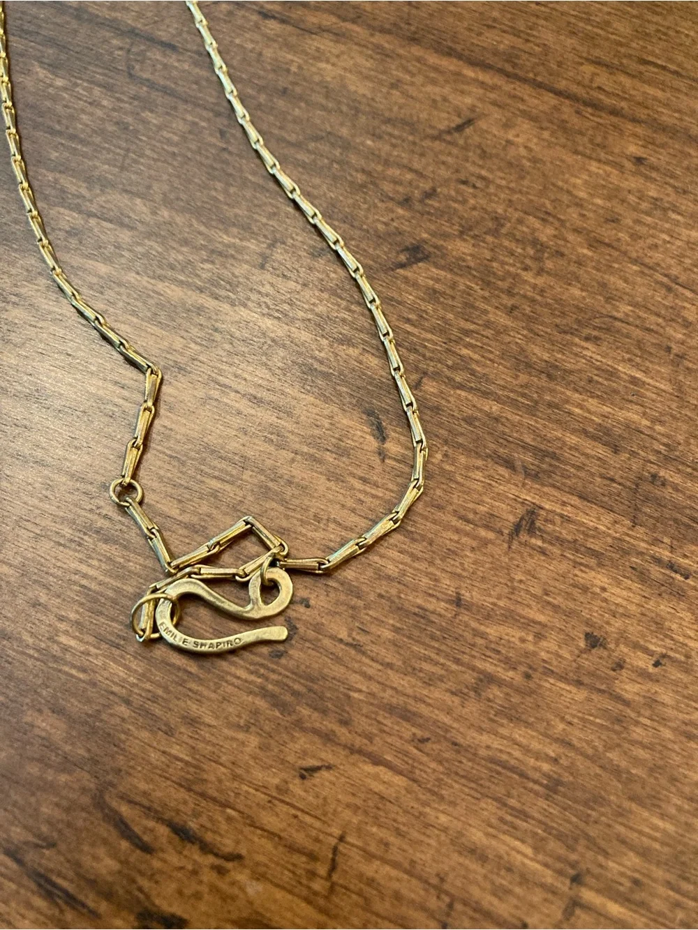 Emilie shapiro jewelry gold tone